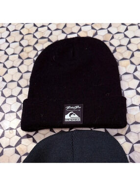 BinkyBro quicksilver black beanie